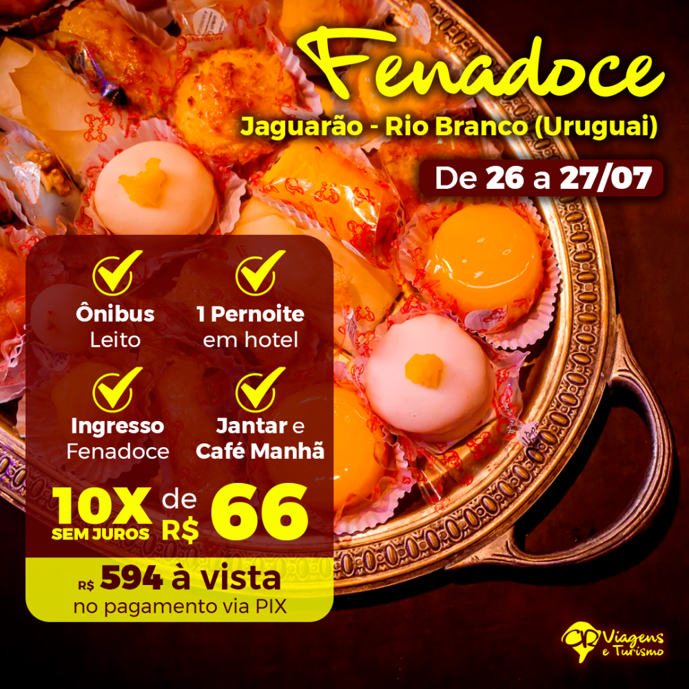 Detalhes do produto Fenadoce - Jaguarão - Rio Branco