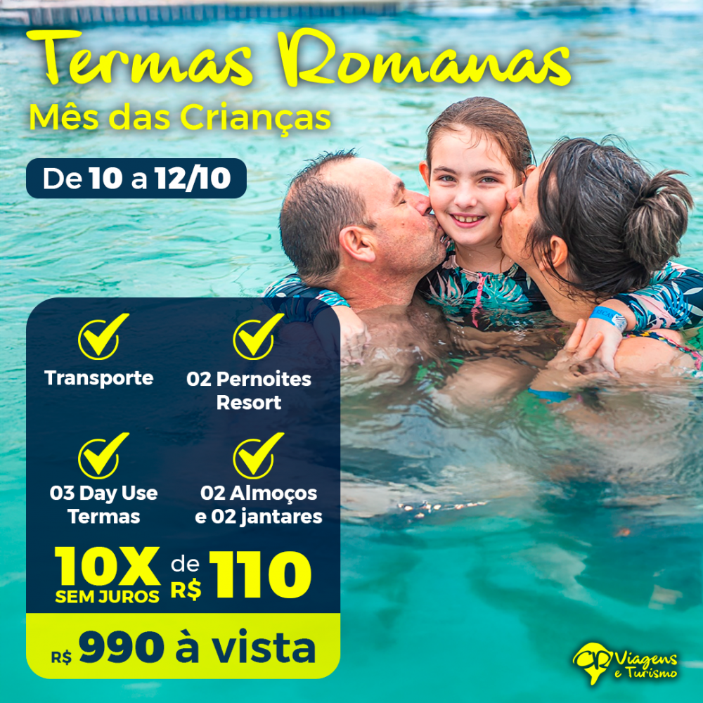 Detalhes do produto Termas Romanas - Recanto Maestro - Mês das Crianças