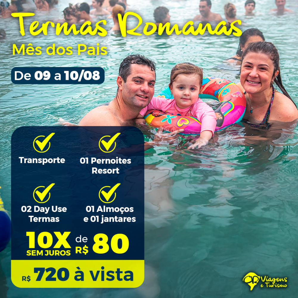 Detalhes do produto Termas Romanas - Recanto Maestro - Mês dos Pais